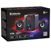 Głośniki Defender V14 2.1 11W USB Bluetooth LED RGB