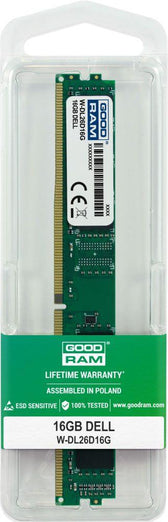 Pamięć DDR4 GOODRAM 16GB DELL 2666MHz PC4-21300 CL19 1,2V