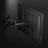 Uchwyt do TV ścienny ekonomiczny Maclean MC-482, max VESA900x600, 60-120", 120kg, czarny