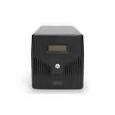 Zasilacz awaryjny UPS DIGITUS Line-Ineractive LCD 1000VA/600W, 2x12V/7Ah, AVR, 4x Schuko CEE 7/3, 2x RJ11, 1x USB 2.0 typ B
