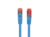Patchcord Lanberg S/FTP kat.6 0,25m LSZH CU fluke passed niebieski