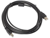 Kabel USB 2.0 Lanberg AM-BM Ferryt 3m czarny