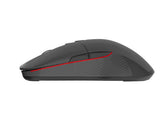 Mysz bezprzewodowa Genesis Zircon 330 optyczna Gaming 3600DPI czarno-czerwona