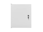 Szafa instalacyjna Rack wisząca 10" 6U 280x310mm szara Lanberg (flat pack) drzwi metalowe
