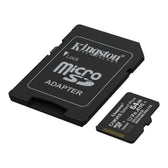 Karta pamięci Kingston microSD Canvas Select Plus Gen3 64GB UHS-I Class 10 + adapter