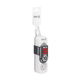 Przedłużacz KERG M02386 3-gniazdowy 10m 3×1,0mm2 H05VV-F 10A/250V biały