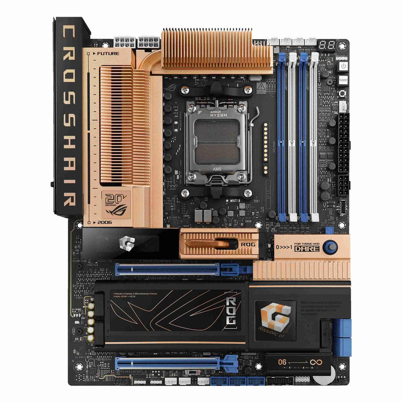 Płyta Asus ROG CROSSHAIR 2006 /AMD X870/DDR5/SATA3/M.2/USB4/WiFi/BT/PCIE5.0/AM5/ATX