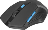 Mysz bezprzewodowa Defender ACCURA MM-275 optyczna 1600dpi 6P czarno-niebieska