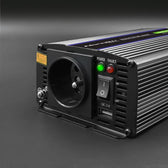 Przetwornica napięcia Qoltec Monolith 600 MS Wave | 12V na 230V | 300/600W | USB
