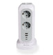 Listwa zasilająca Verbatim EUPT-01 EU Power Tower 11xAC 2xUSB 2xUSB-C