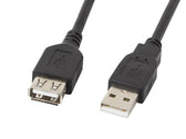 Przedłużacz USB 2.0 Lanberg AM-AF 1,8m czarny