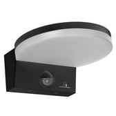 Lampa LED z czujnikiem Maclean MCE344 B, czujnik ruchu PIR, kolor czarny, 15W, IP65, 1560lm, barwa neutralna biała (4000K)