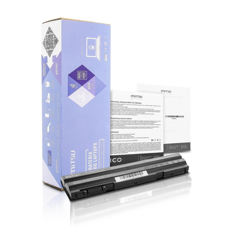 Bateria Mitsu do notebooka Dell Latitude E5420, E6420, T54FJ, 8858X, M5Y0X, X57F1 (10.8V-11.1V) (4400 mAh)