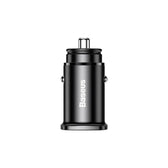 Ładowarka samochodowa Baseus PPS BS-C15C CCALL-AS01 30W z gniazdem USB QC4.0+ oraz USB-C PD 3.0