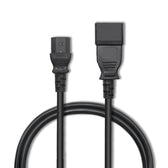 Kabel zasilający Qoltec IEC C20/C13 | 3x1.5mm2 | 1.2m