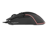 Mysz przewodowa Genesis Krypton 220 optyczna Gaming 6400DPI czarna
