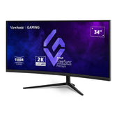 Monitor ViewSonic 34” VX3418C-2K Gaming Monitor VA UWQHD 180Hz 2xHDMI 2xDP głośniki