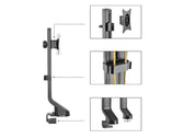 Uchwyt biurkowy do monitora Maclean MC-853 17"-32" 8kg