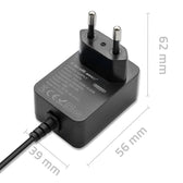 Ładowarka Qoltec Super FAST PD do Raspberry PI 4 | USB-C | 15W | 5V | 3A | Czarna