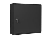 Szafa instalacyjna Rack Wisząca 19" 6U+3U 540x200 Niskoprofilowa Czarna Lanberg (złożona)