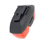 Lampka rowerowa tylna everActive TL-X2 bateryjna - 18 lumenów