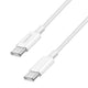 Kabel USB 2.0 LogiLink CU0342 USB-C - USB-C, M/M, 480 Mb/s, 60 W, biały, 1,5m