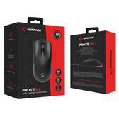 Mysz bezprzewodowa Rampage Prote M5 24000 DPI RGB LED 1K Hz czarna