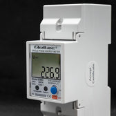 Miernik zużycia energii Qoltec na szynę DIN | jednofazowy elektroniczny licznik | 230V | LCD | Wi-Fi