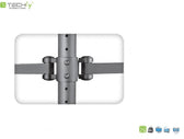 Uchwyt biurkowy Techly 13"-20", 6x10kg na 6 monitorów regulowany
