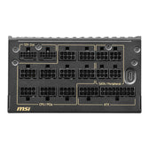 Zasilacz MSI MEG Ai1600T PCIE5 1600W 135mm 80plus Platinum aPFC