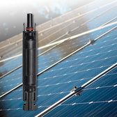 Konektor solarny Qoltec z bezpiecznikiem | złącze MC4 | 1000V | 30A