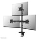 Uchwyt biurkowy na trzy monitory Neomounts DS60-600BL2-1 10"-32" max. 3x9kg max. VESA 100x100