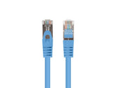 Patchcord Lanberg FTP kat.6 0,5m niebieski 10-pack