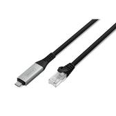 Kabel adapter DIGITUS USB-C – RJ45 Kat. 6A S/FTP, 1 Gbit/s, USB 3.2 Gen1, LSZH, 10m