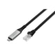 Kabel adapter DIGITUS USB-C – RJ45 Kat. 6A S/FTP, 1 Gbit/s, USB 3.2 Gen1, LSZH, 10m