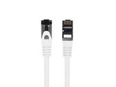 Patchcord Lanberg S/FTP kat.8.1 1,5m LSZH CU fluke passed biały