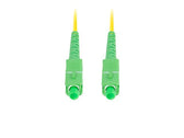 Patchcord światłowodowy Lanberg SM SC/APC-SC/APC SIMPLEX 3.0MM LSZH G657A1 5m żółty