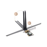 Karta sieciowa Cudy WE3000 WiFi 6E AX5400 BT 5.3 PCI-E