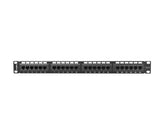Patch panel Lanberg PPU5-1024-B 24 port 1U kat.5e czarny