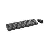 Zestaw przewodowy klawiatura i mysz PHILIPS SPT6207B/00 czarny