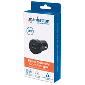 Ładowarka samochodowa Manhattan Power Delivery USB-C, 18W