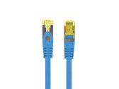 Patchcord Lanberg FTP kat.6A 0,5m LSZH CU fluke passed niebieski