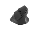 Mysz bezprzewodowa Natec Crake 2 Bluetooth 5.2 + 2.4GHz 2400DPI wertykalna czarna