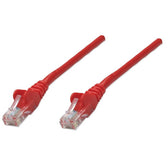 PatchCord 100% miedź Intellinet Cat.6 UTP, 1,5m, czerwony