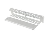 Organizer kabli Lanberg AK-1705-S 19" 2U z zaślepką typ A szary