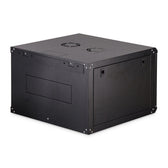 Szafa sieciowa wisząca jednosekcyjna DIGITUS Dynamic 19" 7U, 600x600, drzwi szyba, czarny, niezmontowana, 60kg