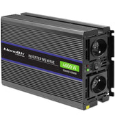 Przetwornica napięcia Qoltec Monolith 4000 MS Wave | 12V na 230V | 2000/4000W | USB