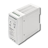 Zasilacz na szynę DIN Qoltec | 60W | 24V | 2.5A | Biały | Slim