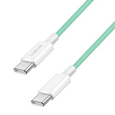Kabel USB 2.0 LogiLink CU0347 USB-C - USB-C, M/M, 480 Mb/s, 60 W, zielony, 1m