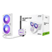 Chłodzenie wodne ASRock Pro White 240 ARGB 2x120mm